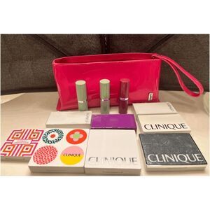 Clinique 11-Pc Lipstick & Eyeshadow Set with Makeup Pouch